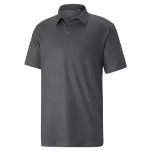 image of Puma Cloudspun Primary Polo Mens - Black