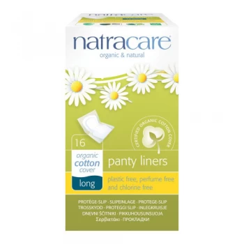 Image of Natracare Panty Liners - Long Wrapped 16s