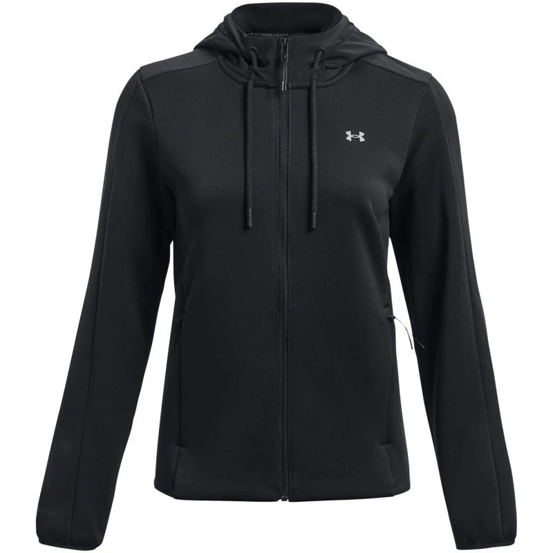 Image of Under Armour Womens Essential Long Sleeve Performance Training Jacket Black female 10 (S)