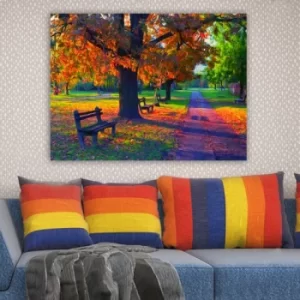 Image of 91311017_70100 Multicolor Decorative Canvas Painting