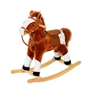 image of HOMCOM Rocking Horse 330-004BN Brown