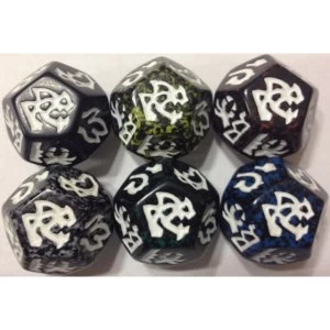 Image of Dragon Dice Black Wyrm Set