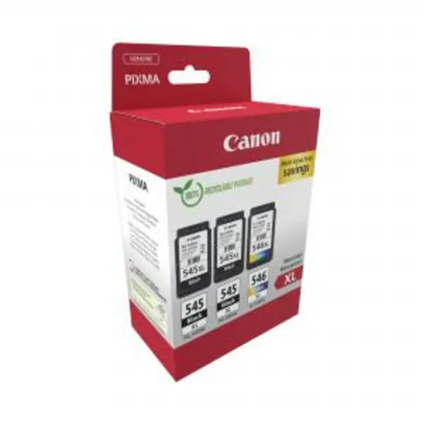Image of Canon PG-545XL x2CL-546XL Inkjet Multi Value Pack High Yield