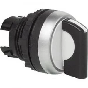 Image of Option key Front ring PVC chrome plated Black 2 x 45