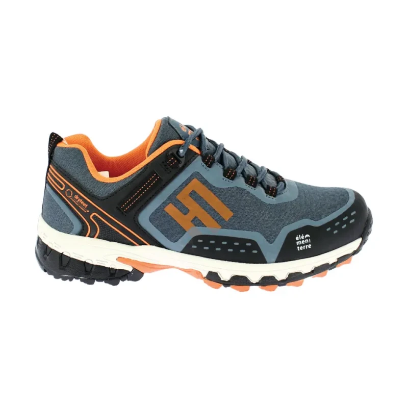 Image of Low-top hiking boots Elementerre Hedley EV Bleu Male 42