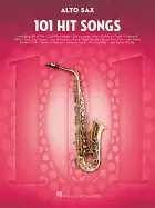 Image of 101 hit songs for alto sax