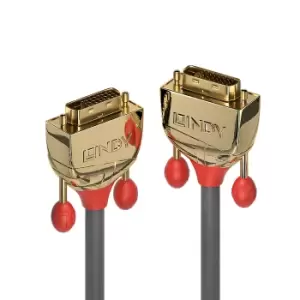 image of Lindy 10m DVI-D Dual Link Cable, Gold Line