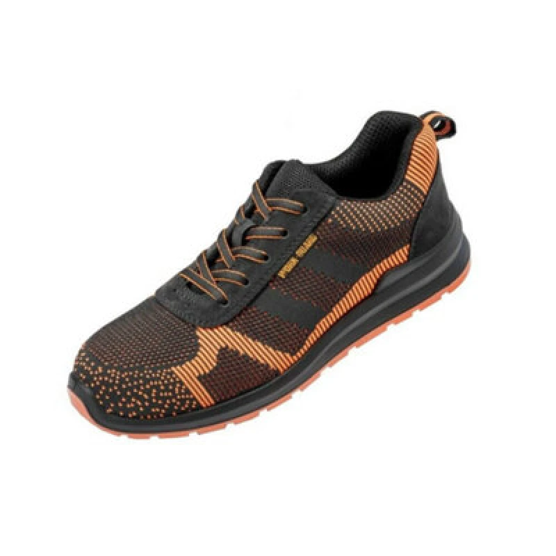 Image of Result Work Guard Adults Unisex Hardy Safety Trainer Black/orange (4 Uk)