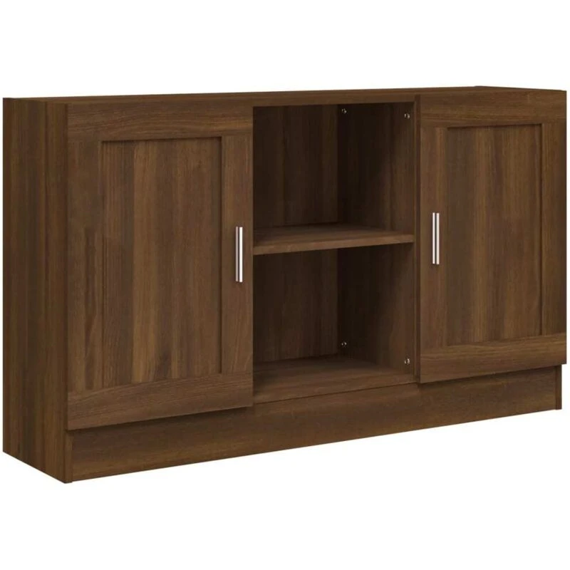 Image of VIDAXL Sideboard Brown Oak 120x30.5x70cm Engineered Wood Vidaxl 8720286954980