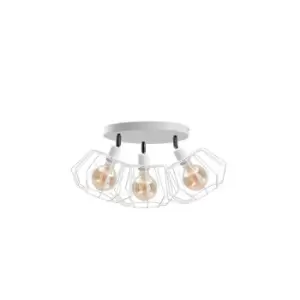 image of Luna Ceiling Spotlight Clusters White, 32cm, 3x E27