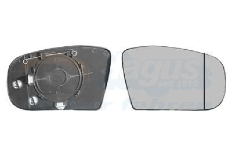 Image of VAN WEZEL Wing mirror glass VAN WEZEL 3036836