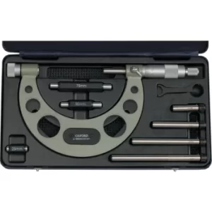 image of 0-100MM Interchangeable Anvil Micrometer