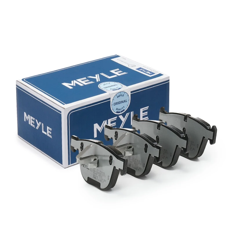Image of MEYLE 025 237 3116/PD Brake pad set Rear Axle, excl. wear warning contact, MEYLE-PD Quality, with anti-squeak plate Brake Pad Set,disc brake (402)