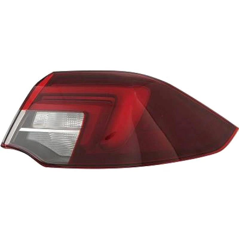 Image of DIEDERICHS 1828090 Rear light Outer section, with bulb holder, Right, PY21W Combination Rearlight (391)