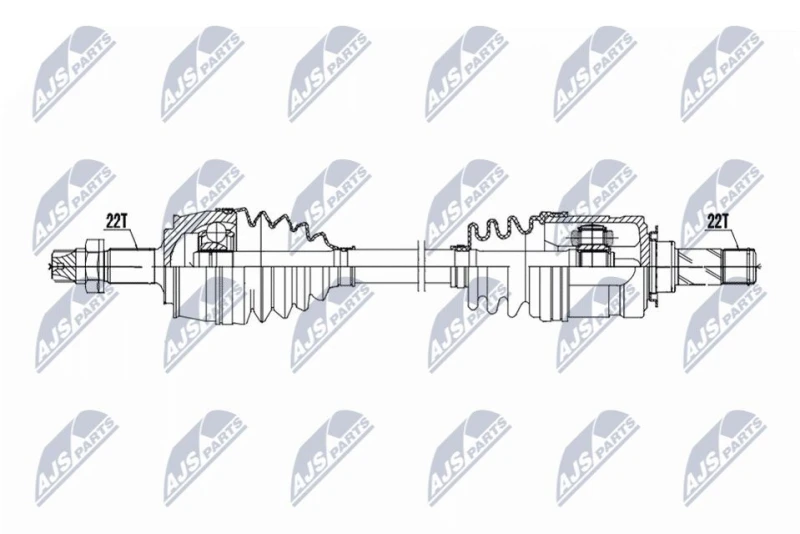 Image of NTY Drive shaft NTY NPW-PL-184