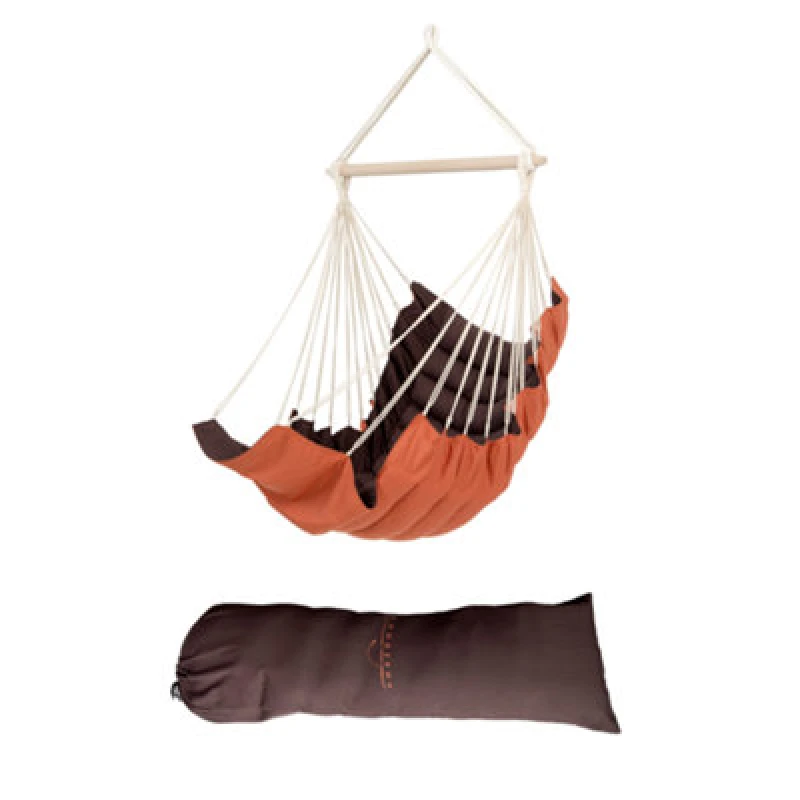 Image of amazonas Amazonas California Hanging Hammock Chair - Terracotta Orange