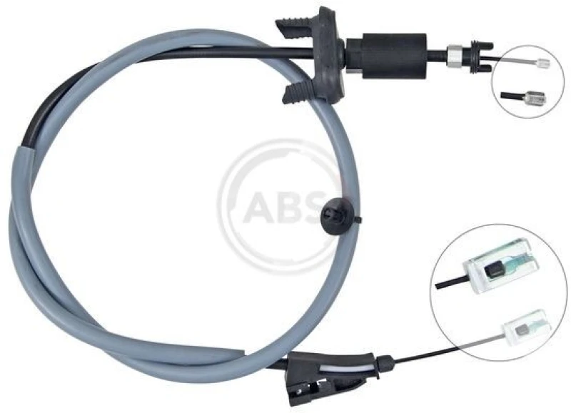 Image of A.B.S. Handbrake cable A.B.S. K19981