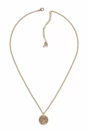 Image of Adore Jewellery Small Metallic Pave Disc Necklace JEWEL 5375479
