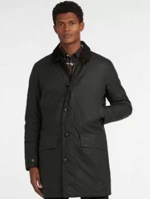 Image of Barbour Wax Mac, Dark Sage, Size 2XL, Men