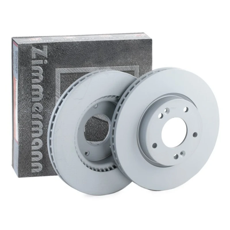 Image of ZIMMERMANN 320.3806.20 Brake disc Front Axle, internally vented, Coated Brake Disc (82)