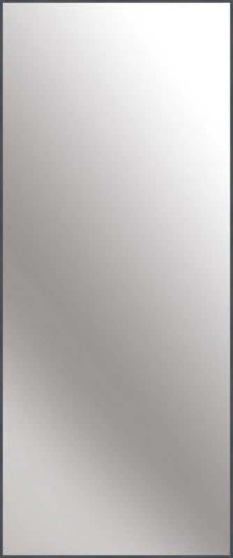 Image of Nielsen Arlott Aluminium Rectangular Wall Mirror, Full-Length, Black Oak, 70 X 170Cm