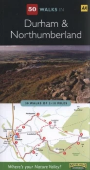Image of 50 Walks in Durham and Northumberland by John Gillham and Chris Bagshaw Paperback