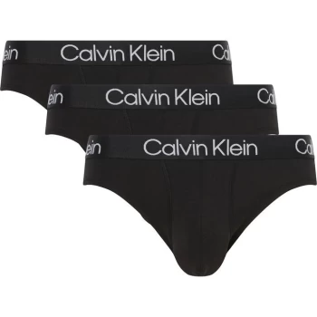 Calvin Klein Hip Brief 3PK - Black