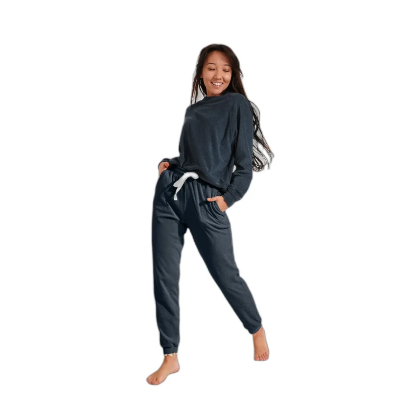 Image of banana moon Womens joggers Banana Moon Quick Seasponge Bleu Female L