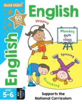 Image of Gold Stars English Ages 5-6 Key Stage 1 by Monica Hughes Book