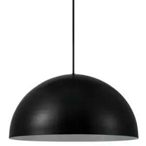 Image of Nordlux Ellen 40cm Dome Pendant Ceiling Light Black, E27