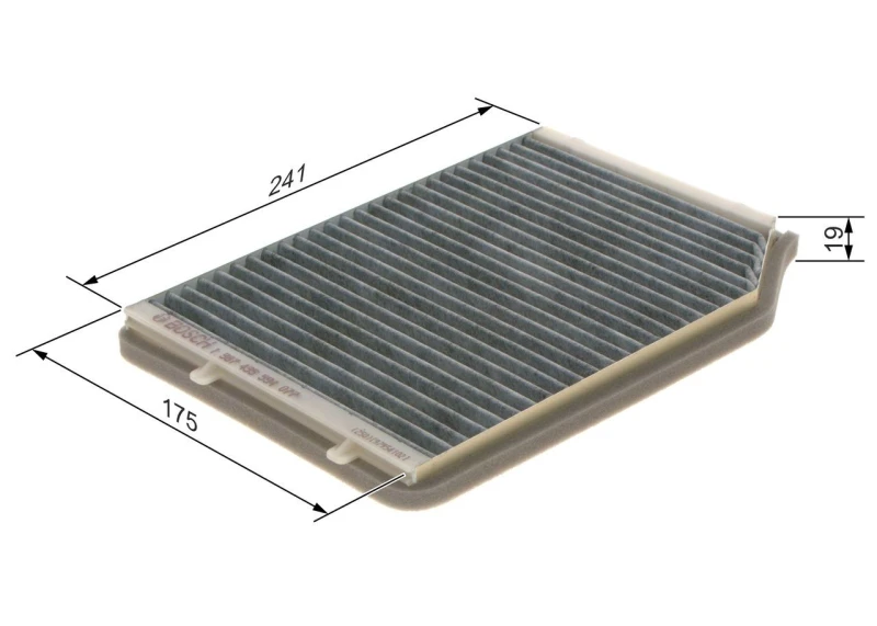 Image of Pollen filter Bosch 1 987 435 594