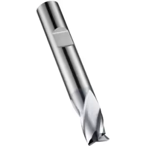 Image of S803HB 2.5MM Carbide 2 Flute Extra Short Slot Drill - Alcrona Coated DIN 6527K
