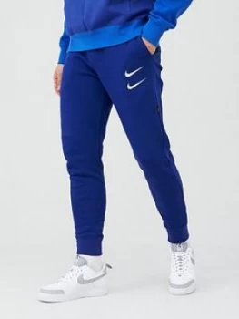 image of Nike Swoosh Pants - Blue