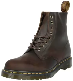 Image of Dr. Martens 1460 Pascal - Chestnut Brown Waxed Full Grain Boot brown