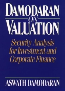 Image of Study Guide for Damodaran on Valuation by Aswath Damodaran Hardback