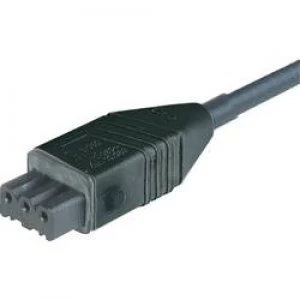Image of Mains cable Mains socket Cable open endedTotal number of pins 3 PEBlackHirschmannSTAK 3K5 m