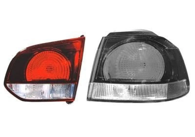 Image of VAN WEZEL 5869934 Rear light Inner Section, without bulb holder, Right, Housing with Black interior Combination Rearlight (391)