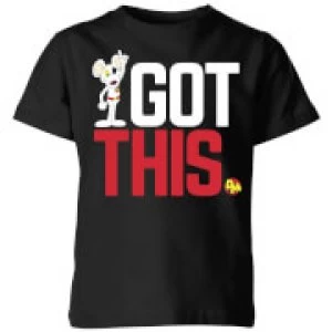 Image of Danger Mouse I Got This Kids T-Shirt - Black - 11-12 Years