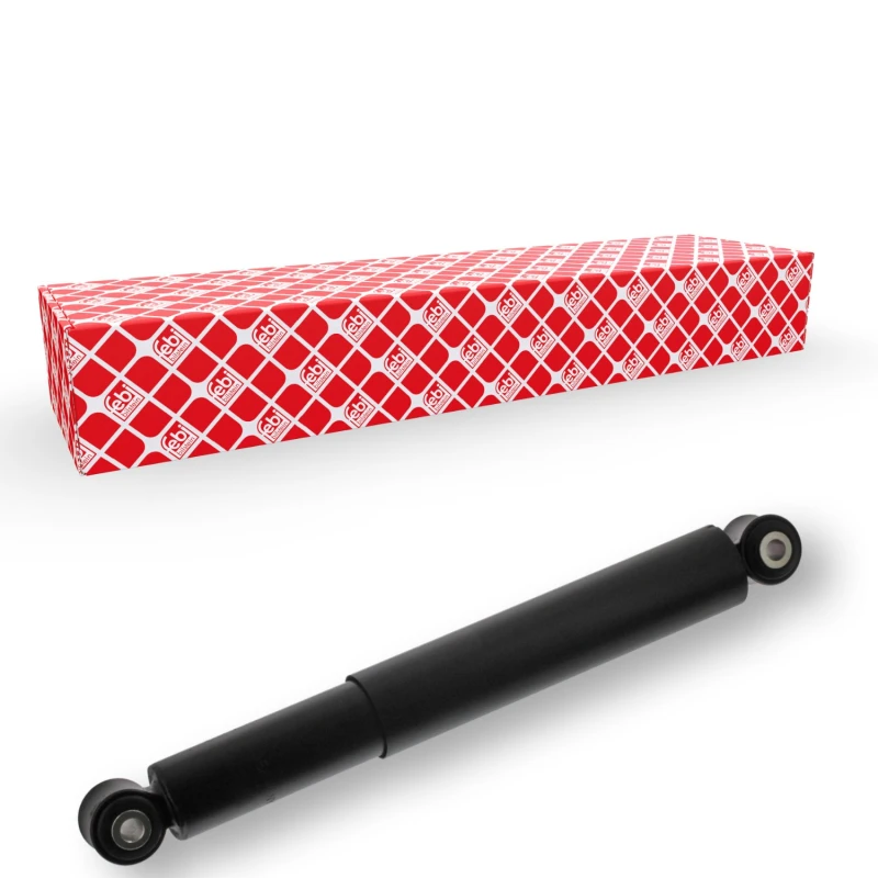 Image of FEBI BILSTEIN 20237 Shock absorber Rear Axle, Oil Pressure, Telescopic Shock Absorber, Bottom eye Shock Absorber (854)