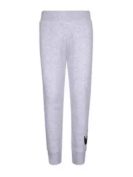 Image of Nike Kids Girls Print Pack Jogging Bottoms, Light Grey, Size 3-4 Years, Women