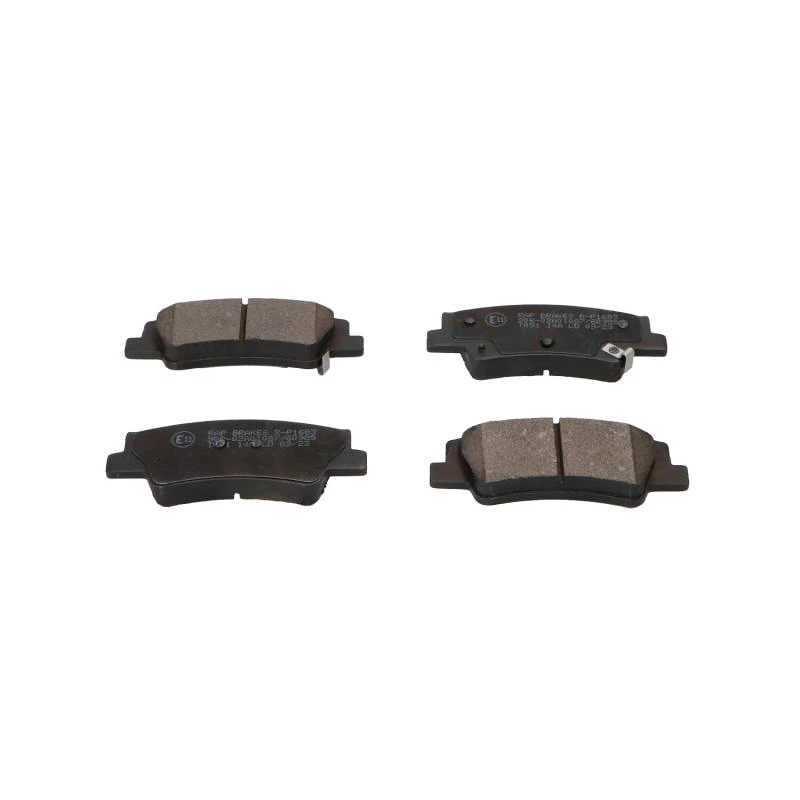 Image of RAP BRAKES R-P1683 Brake pad set Rear Axle, with acoustic wear warning Brake Pad Set,disc brake (402)