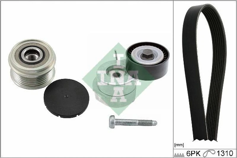Image of V-Ribbed Belt Set INA 529 0506 20