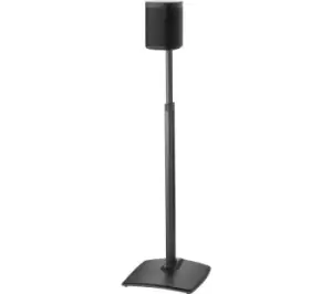 image of SANUS WSSA1-B2 Sonos Play 1 / Play 3 Speaker Stand - Black