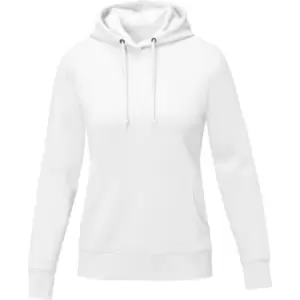 Elevate Womens/Ladies Charon Hoodie (L) (White)