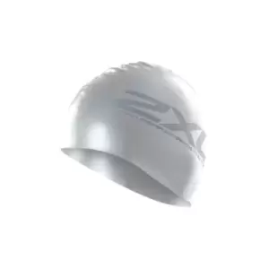 Image of 2XU Silicone Swim Cap - Silver
