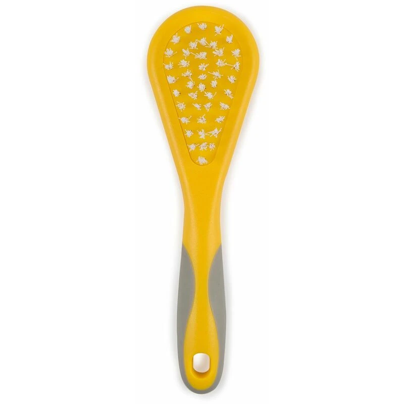 Image of Ancol Lightweight Comfortable Small Animal Grooming Pet Bristle Brush Yellow