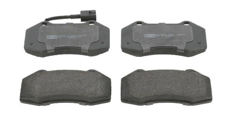 Image of CHAMPION 573290CH Brake pad set incl. wear warning contact Brake Pad Set,disc brake (402)