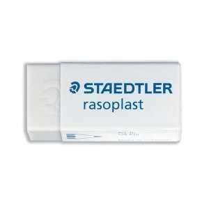 image of Staedtler Rasoplast 526 B30 42mm x 18mm x 12mm Self Cleaning Eraser 1 x Pack of 30