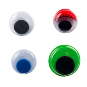 Image of Rapid Wiggly Eyes, Assorted (black, Lashes, Colour Centre and Colo...