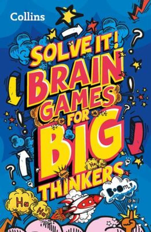Image of Collins Kids Brain games for big thinkers Book Multi unisex